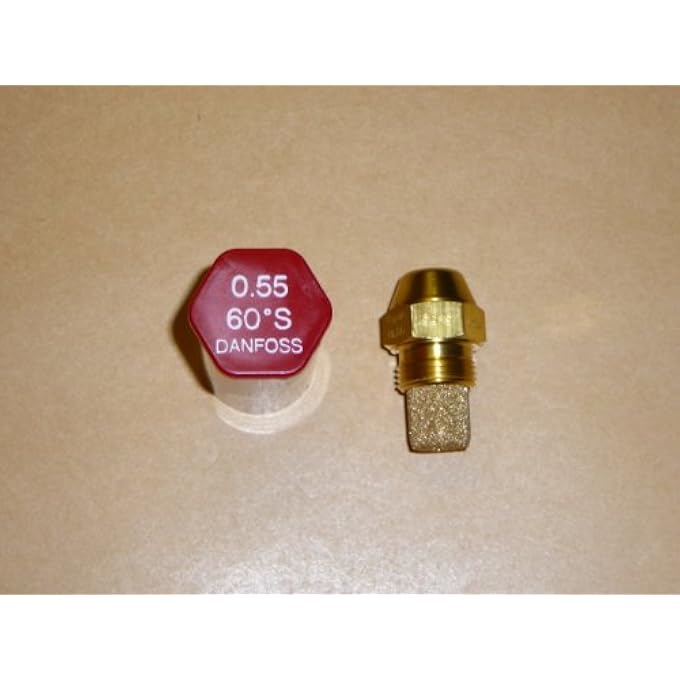 OIL FIRED BOILER BURNER NOZZLE 0.55 X 60 S USGAL/H  DEGREE SPRAY PATTERN HEATING JET 2.11 K - Image 2