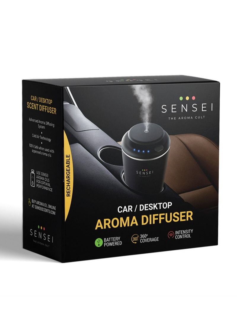SENSEI - Car Scent Diffuser, Rechargeable - Aroma Oil Included, Ready to Use With Warranty - Image 1