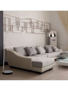 VUCATIN Floor Lamp Creative Simple LED Floor Lamp Stainless Steel Living Room Bedroom Study Vertical Floor Lamp Modern Floor Lamp 12W Smart Remote Control Light Bulb  - Image 3