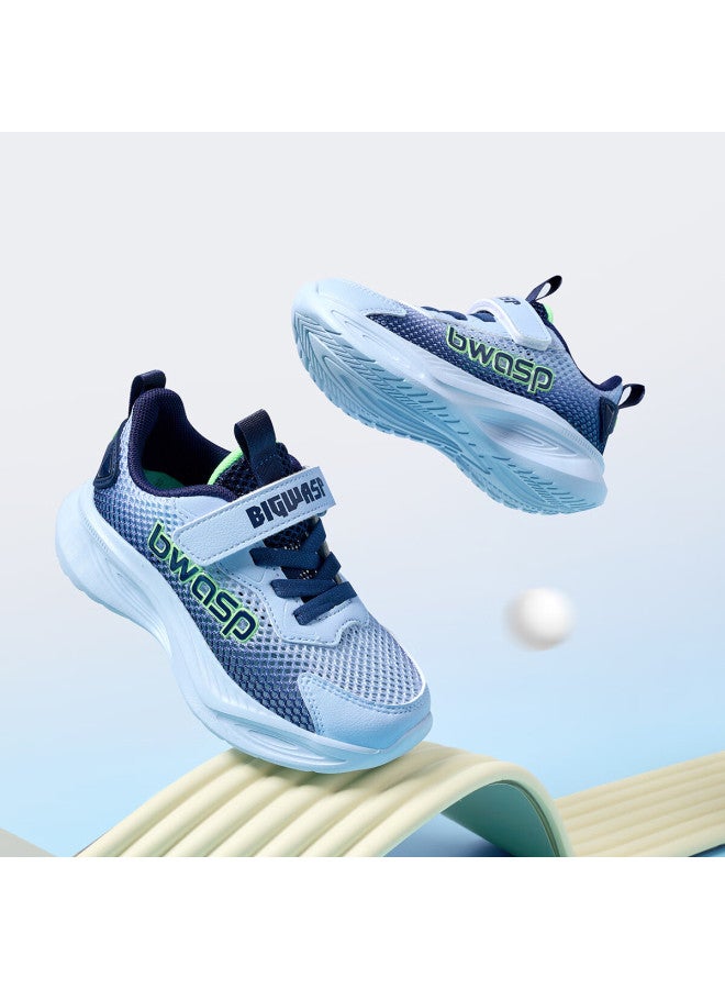 BIGWASP Big Wasp Boys' Sports Running Shoes Spring New Model D112621683k Starry Blue Size 39 - Image 1