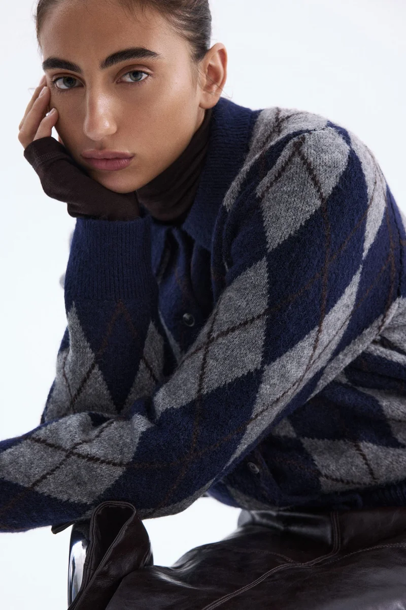 اتش اند ام كارديغان بياقة