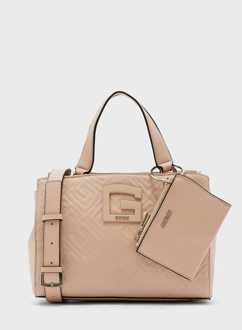 GUESS Janay Top Handle Satchel