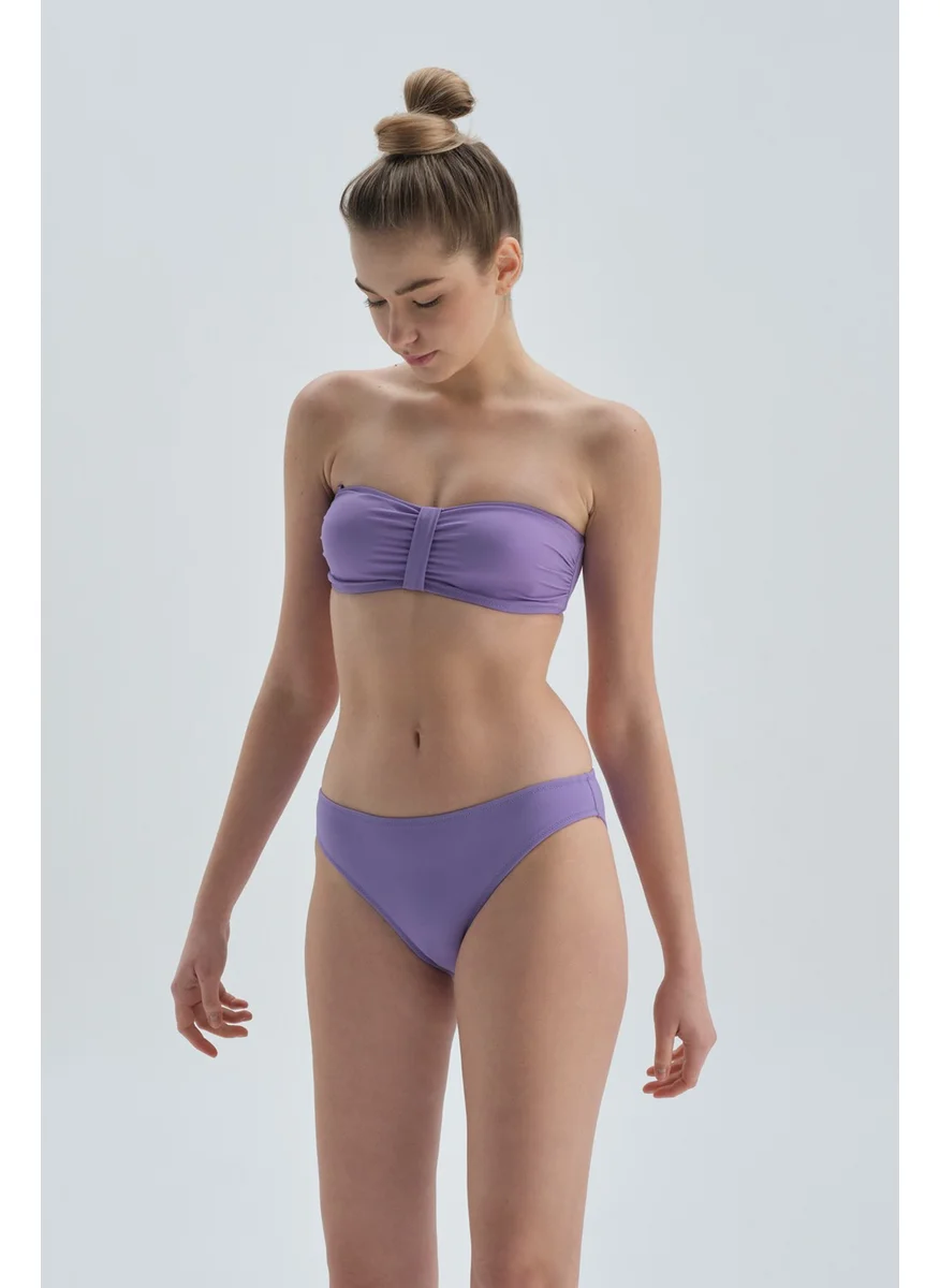 داجي Lilac Normal Waist Bikini Bottom