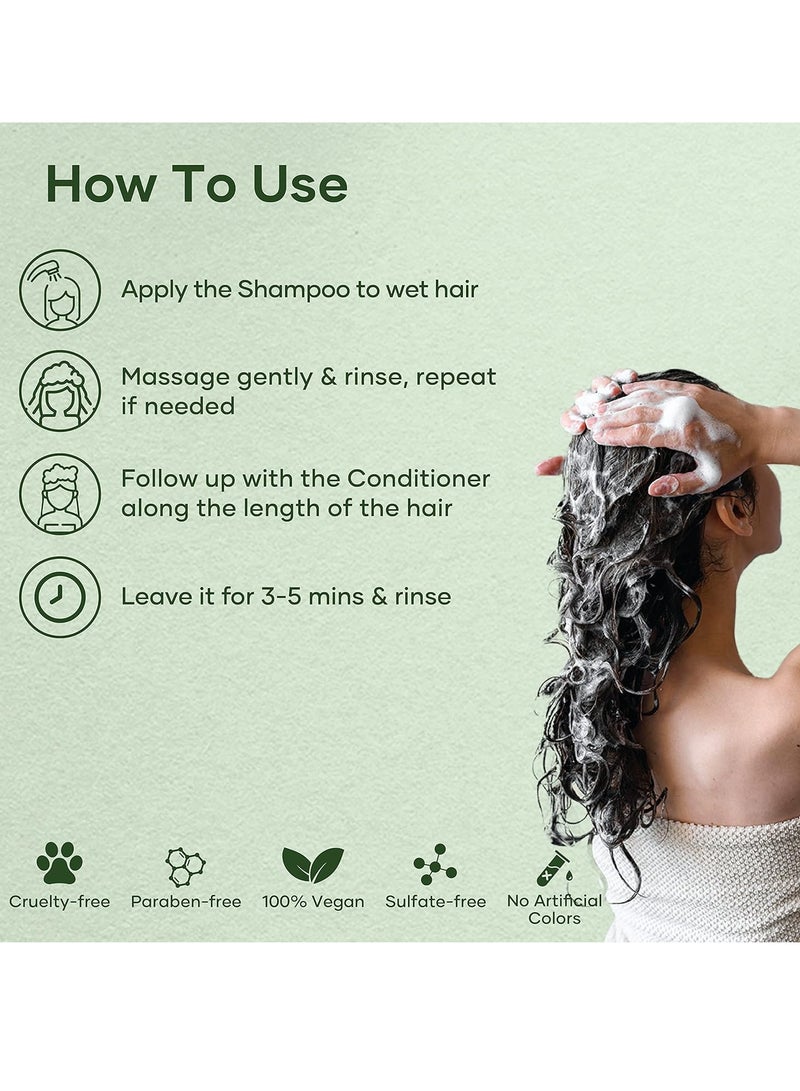 Botanic Hearth Botanic Hearth Vegan Collagen Infused Tea Tree Shampoo and Conditioner Set, 16 fl oz each - Sulfate Free, Paraben Free - For Itchy and Dry Scalp - Men and Women  - Image 2