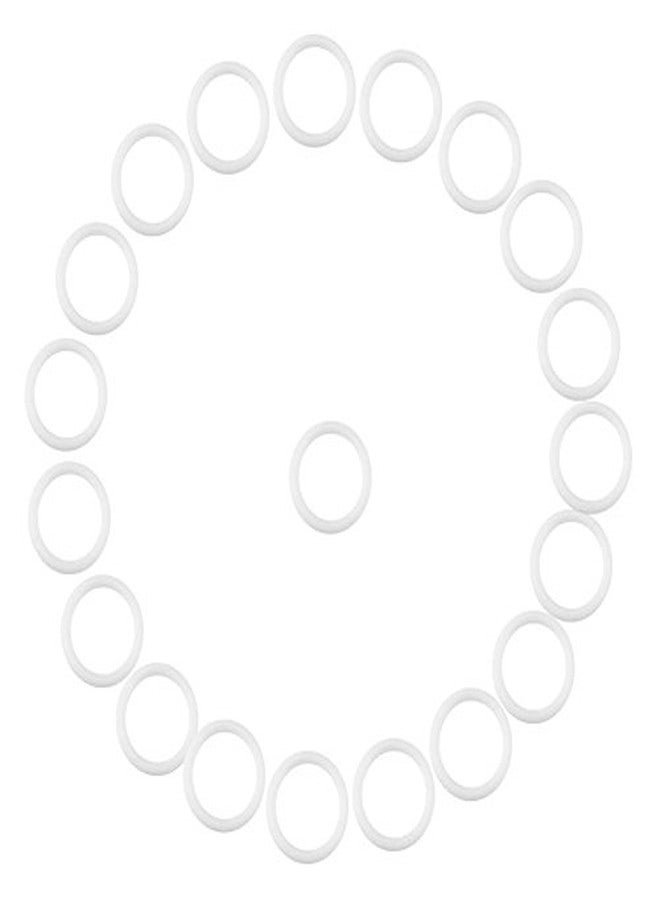 GLOGLOW 20Pcs Baby Pacifier Chain Clips Adapter Holder Soft Baby Relief Holder s Birthday Shower Gift - Image 1