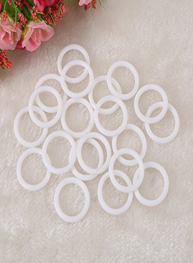 GLOGLOW 20Pcs Baby Pacifier Chain Clips Adapter Holder Soft Baby Relief Holder s Birthday Shower Gift - Image 4