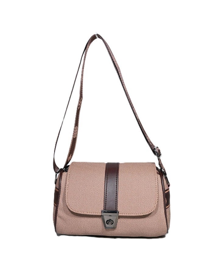 Donicy Women Jute Sling, Twist Lock On Front Boxy Shape Women Bag - Image 3