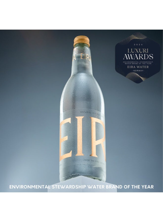 EIRA Water Eira Sparkling Mineral Water in Glass Bottle 24 x 400 ml - Image 4