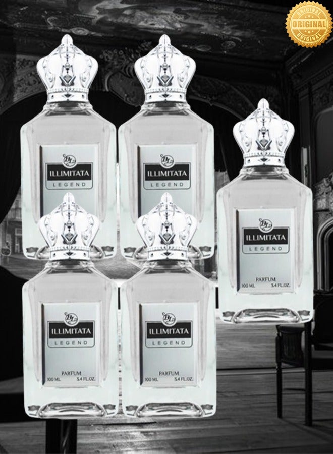 BL 5 Pieces Illimitata Legend Perfume 100ml EDP - Image 1