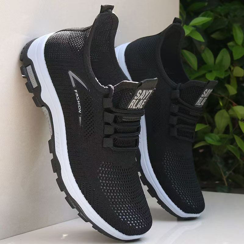 Men'S Shoes, Summer Sandals, Mesh Breathable Clogs, Ultra-Lightweight Soft-Soled Mesh Shoes, One-Leg Dropshipping - Image 1