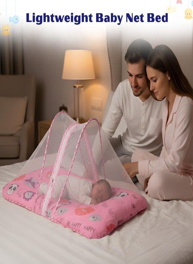 Toddylon 26 in 1 New Born Baby Essentials Kit Combo Set | Newborn Baby Set 0–6 Months | Hospital Kit for Newborns Baby | Infants Clothes & Bedding Combo Pack for Baby Boy & Girl (Pink) - Image 2