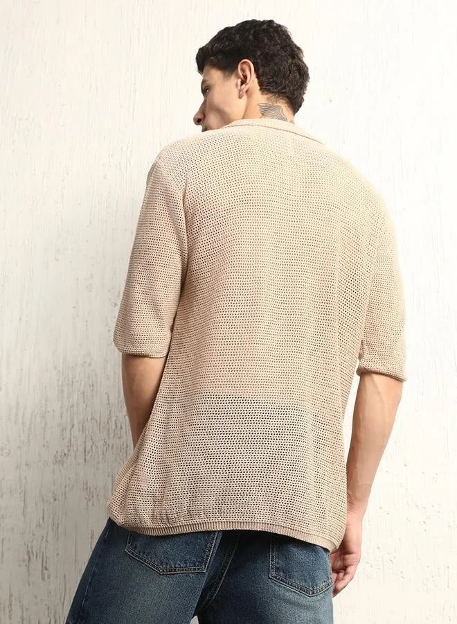Hubberholme  Brown Shirt for Men, Classic Cotton Comfort for Men | Best Price UAE