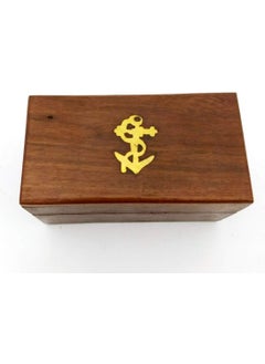 U.K MART UK MART 6 Inch Brass Handmade Telescope With Wooden Box  - Image 5