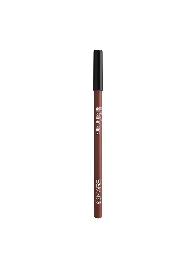 Mars Matte Lip Liner | One Swipe Smooth Application | Long Lasting Lip Pencil (1.4Gm) (02-Deep Dawn)  - Image 2
