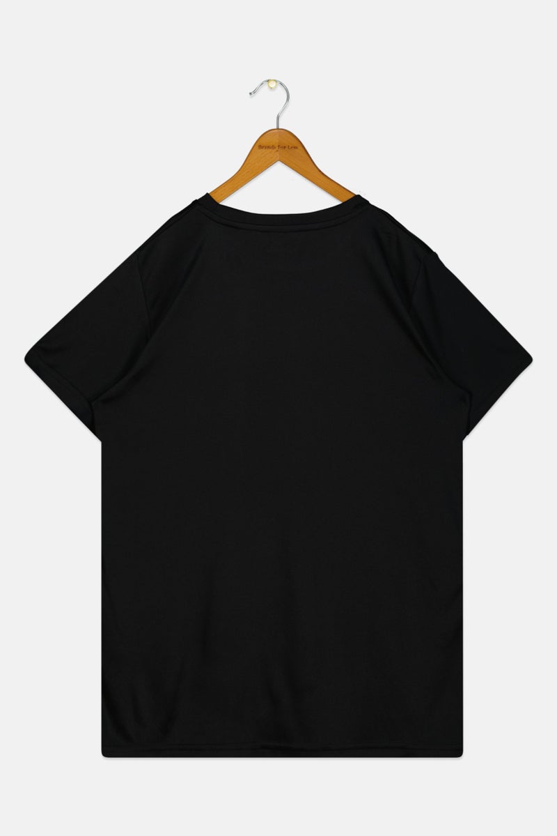 Ellesse Kids Boy Short Sleeves Training T-Shirt, Black - Image 2