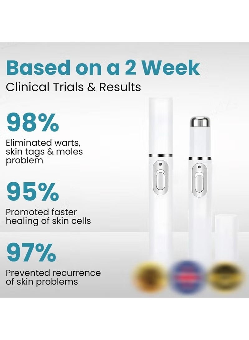 ATRJSZ Mole and Wart Removal Pen, Non-Invasive Mole and Wart Removal, 2025 Upgrade New Skin Tag Removal Pen, Smoothes and Reduces Blemishes,Suitable for All Types - Image 2