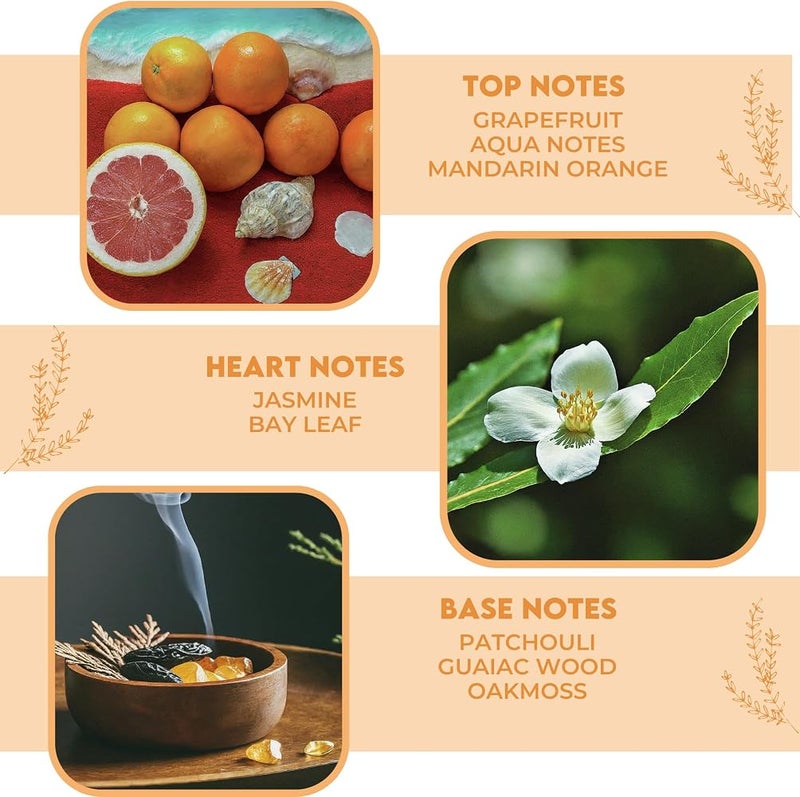 Devinez Citrus Breeze Fragrance Oil - (30ml), for Aromatherapy, Diffusers, DIY Candles, Air Fresheners, DIY soap-Making (IFRA Certifed) - Image 3