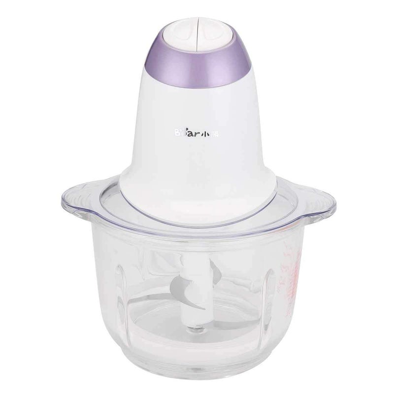 Baboies Meat Grinders Electric Food Processor Multipurpose Smart Kitchen Food Chopper Vegetable Fruit Cutter Onion Slicer Dicer Blender and Mincer Glass Bowl - Image 5