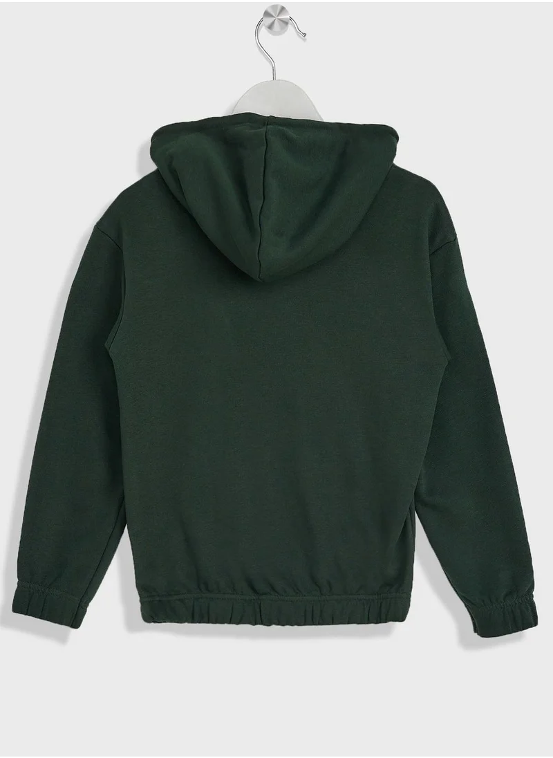 Pinata Boys Half Zip Hoodie With Pocket