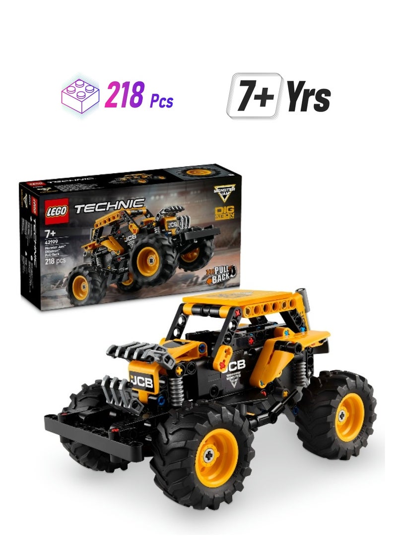 LEGO LEGO Technic Monster Jam DIGatron Pull-Back Truck 42199 Building Set (218 Pieces)  - Image 1