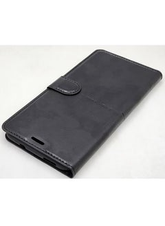 كايو جراب فليب كاييه جلد بحماية 360 درجة لهاتف شاومي ريدمي نوت 10 و ريدمي نوت 10 اس - اسود Xiaomi Redmi Note 10 & Note 10s  - Image 2