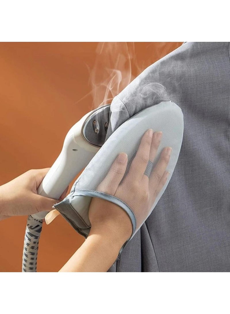Garment Steamer Ironing Glove Waterproof Anti Steam Mitt with Finger Loop (Large)  - Image 1