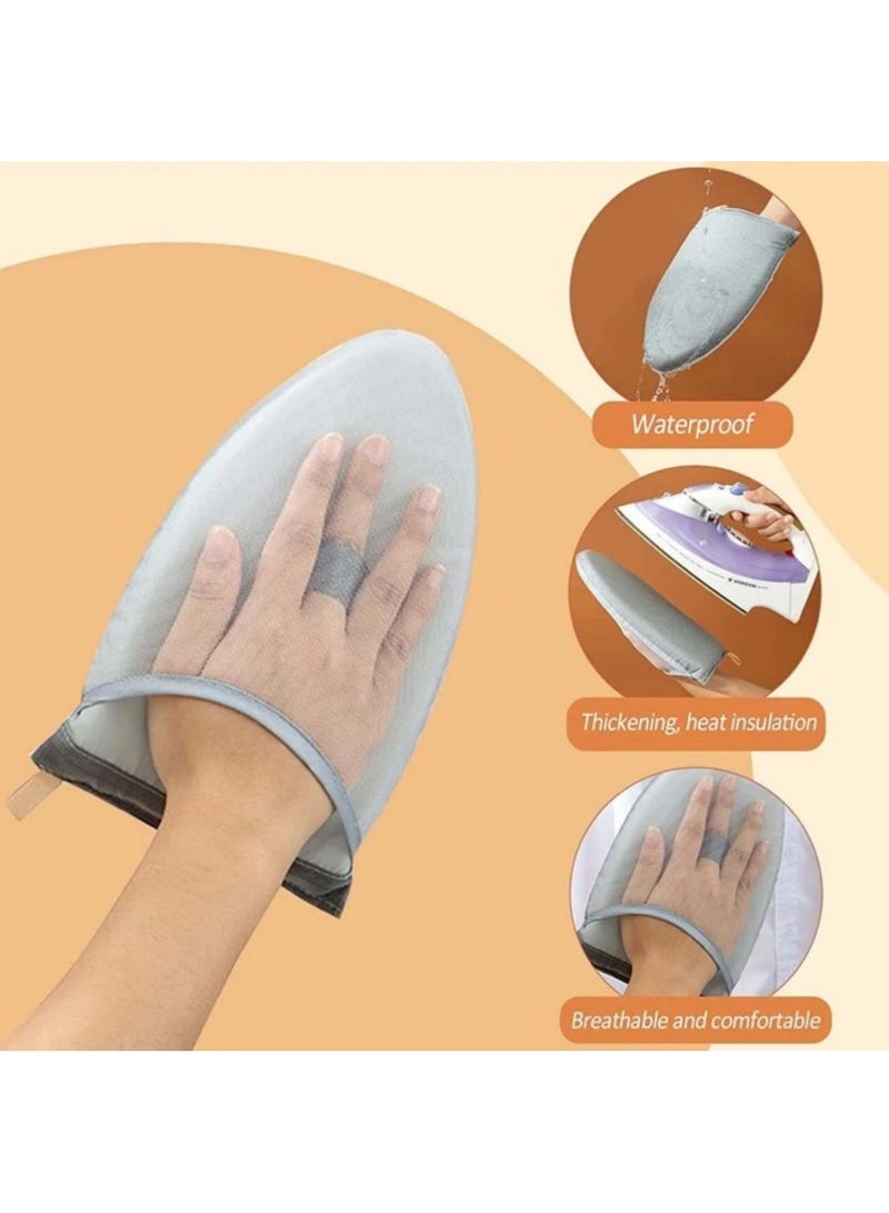 Garment Steamer Ironing Glove Waterproof Anti Steam Mitt with Finger Loop (Large)  - Image 3