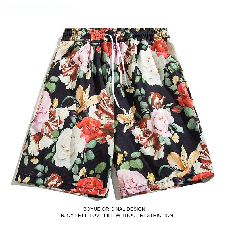 Hainan tour group vacation uniform shirt coconut tree Sanya beach print retro niche couple short-sleeved men and women - Image 2