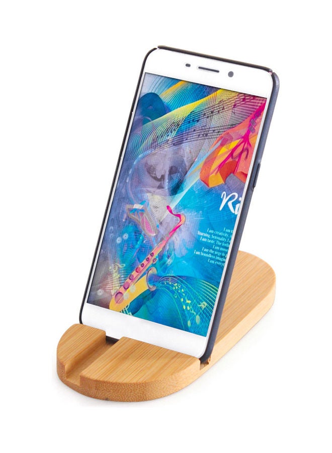 NIBEMINENT Mobile Phone Bracket Base Yellow 17x1x7.5cm - Image 2