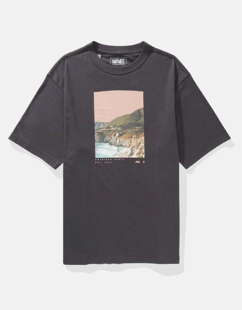 American Eagle  AE 24/7 Graphic T-Shirt for Men | Best Price UAE