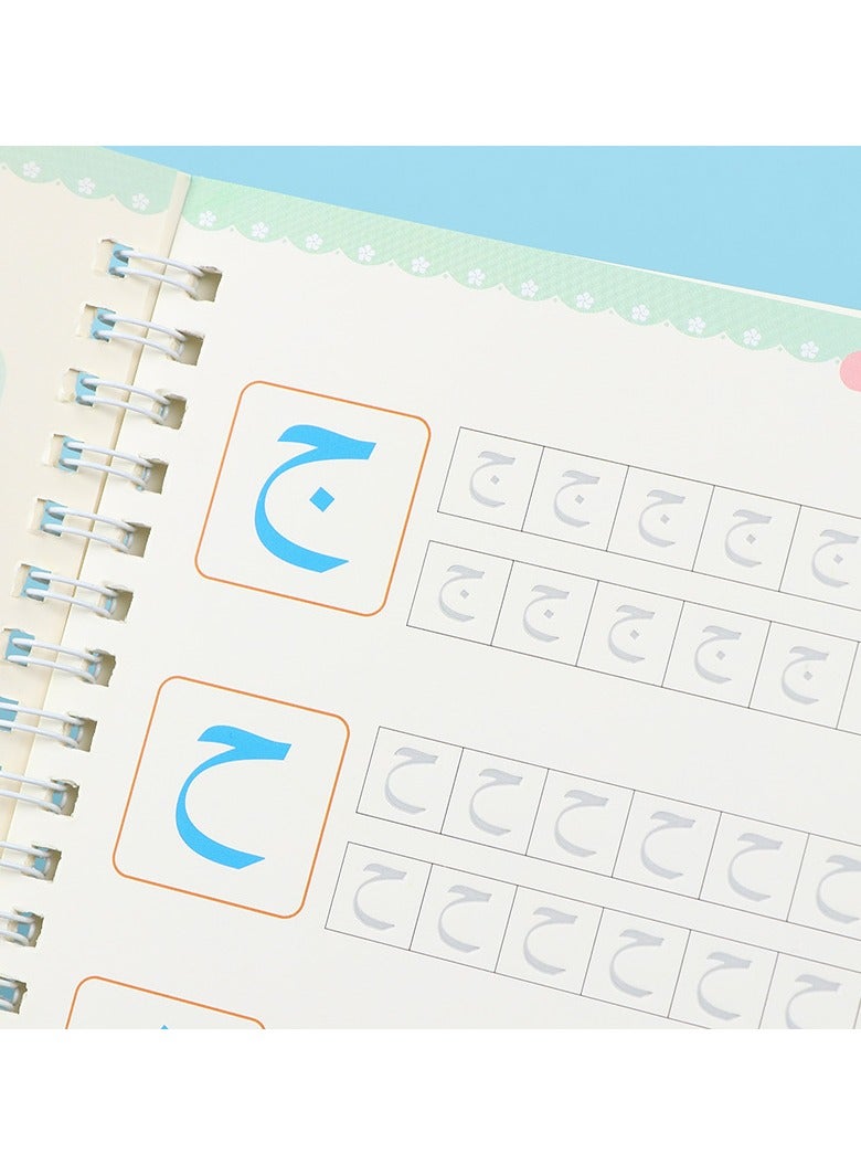 Magic Arabic version of the grooved calligraphy practice copybook for pen control training - Image 5