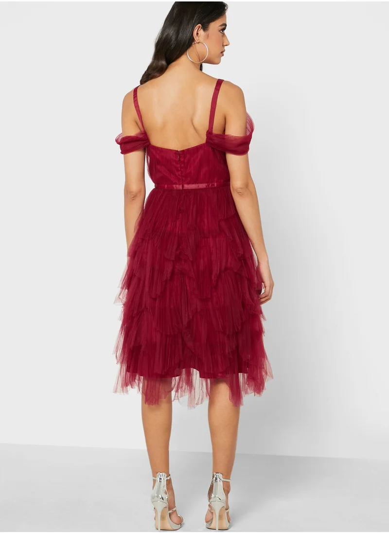 True Decadence Tulle Layered Dress