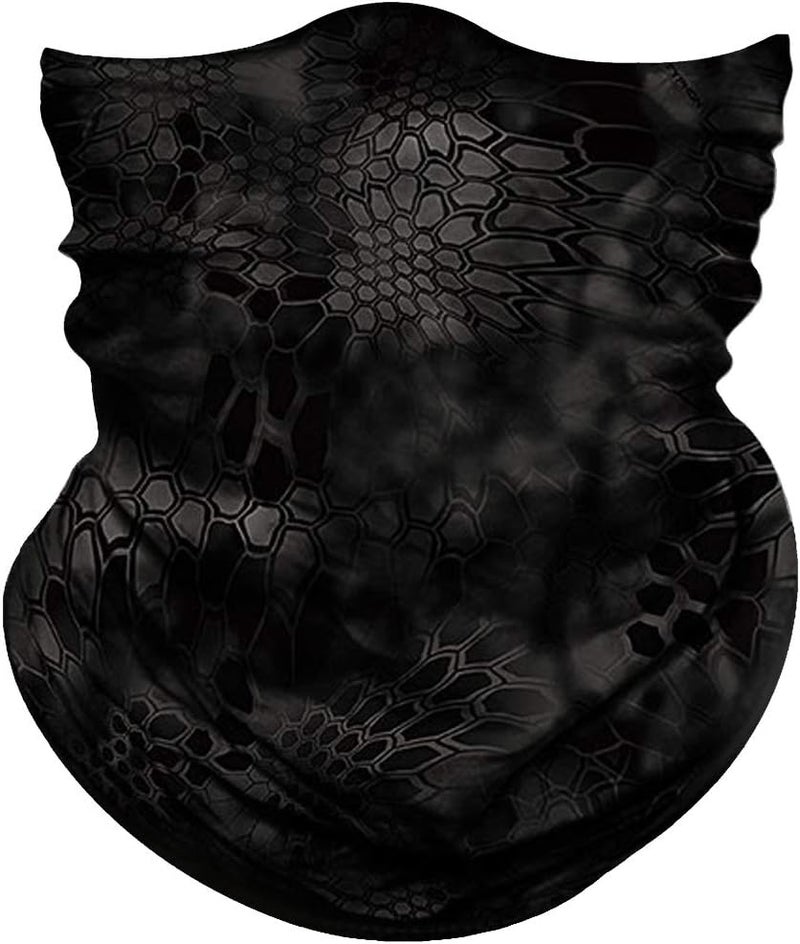 Obacle Seamless Face Mask Rave Bandana Men Women for Dust Sun Wind Protection - Image 1