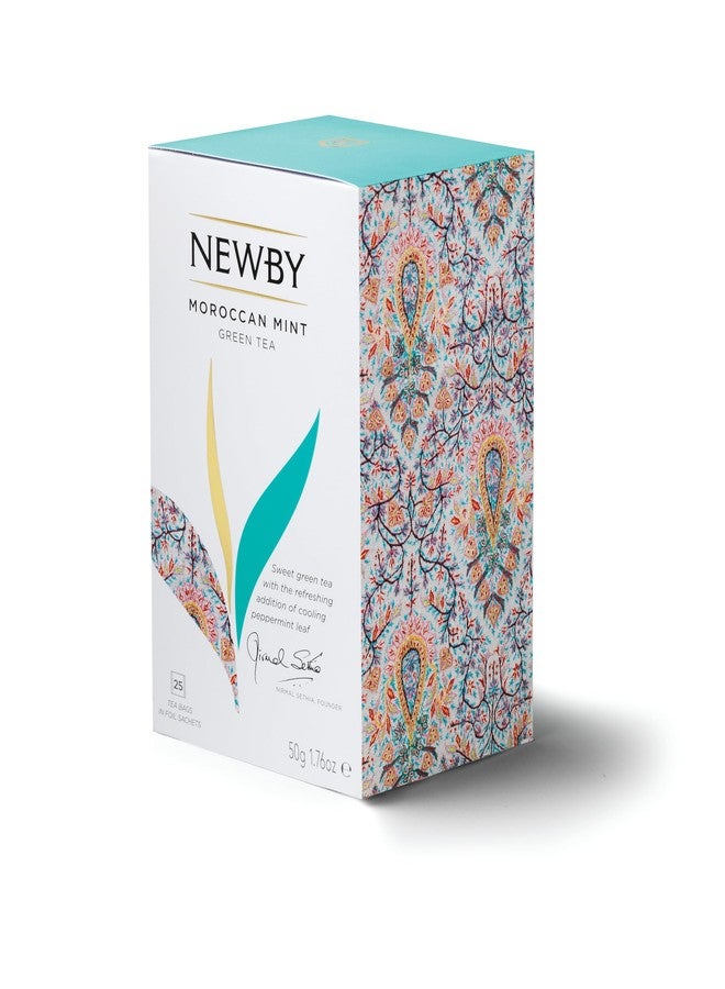 NEWBY Moroccan Mint - 25 Individually Wrapped Tea Bags - Refreshing Green Tea with Mint by Newby Teas - Image 2