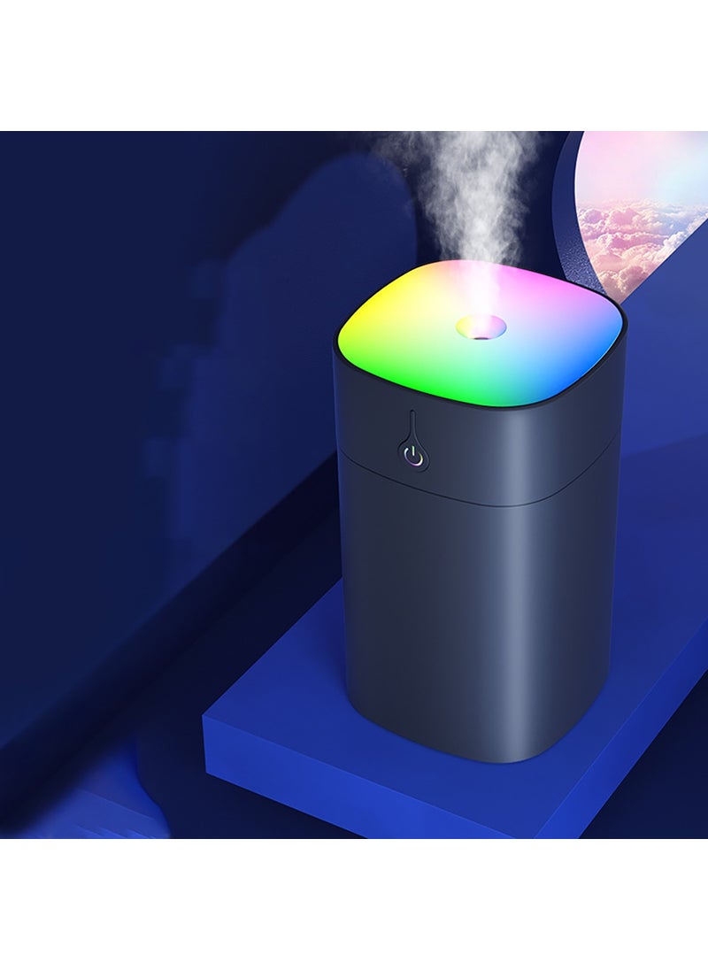 400 ml Ultrasonic Air Humidifier Ambient Humidifier Lighted Air Humidifier Steam Humidifier Steam Maker and Aroma Diffuser H2O Humidifier Room Humidifier Air Purifier