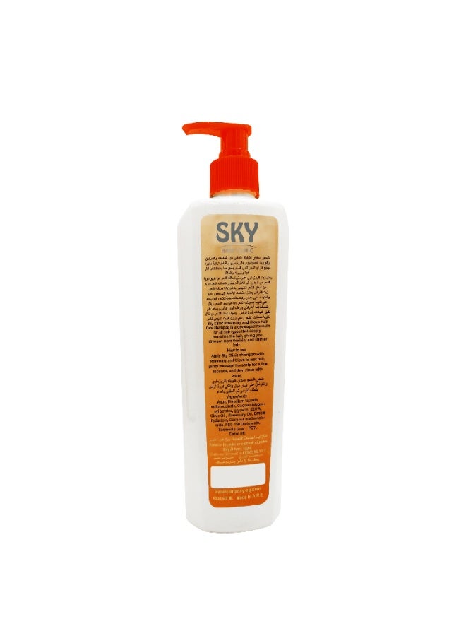 SKY Hair Clinic Shampoo With Rosemary & Clove For Hair Fall 400ml - Image 4