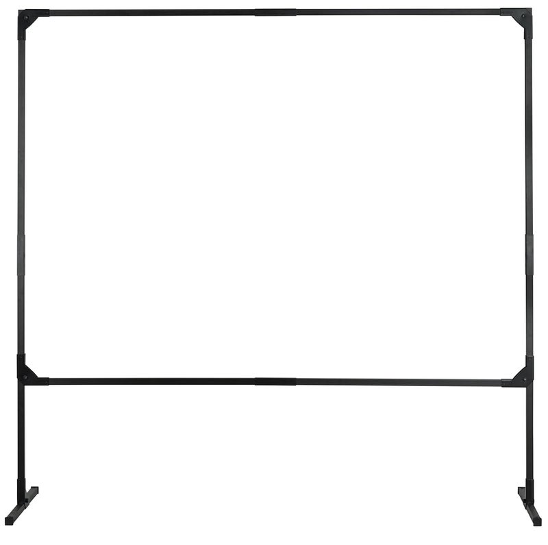 Jackson Safety Wilson Stur-D-Screen Frame (36336), 6 x 6 feet, Single Panel, T Legs, Black, for Welding Curtains, 1 / Order - Image 1