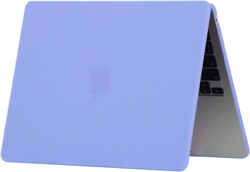 سيفن لاين متوافق مع حافظة Apple MacBook Air 15 بوصة 2025 2024 2023 M4 M3 M2 لـ Mac Air 15.3 بوصة موديل A2941/A3114/A3241 حافظة صلبة واقية للكمبيوتر المحمول مع غطاء لوحة مفاتيح، أزرق سيرينيتي - Image 3