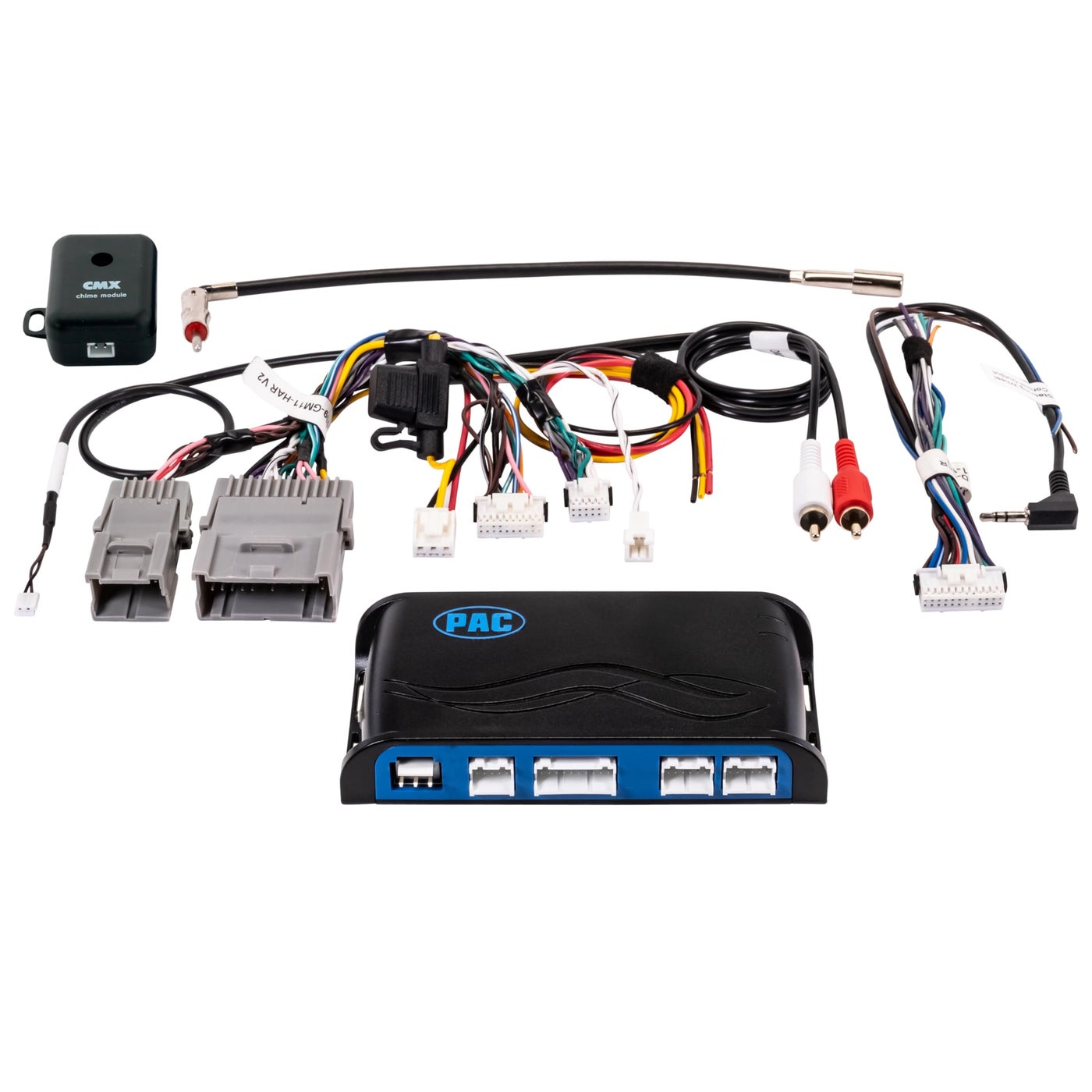 PAC RP5GM11 Radio Replacement Interface With BuiltIn OnStar RetentionSteering Wheel Control RetentionNavigation Outputs for Select GM Class II Vehicles