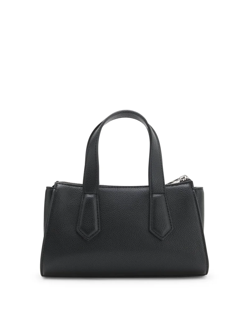 HUGO  Grained faux-leather shoulder bag with stacked-logo hardware for Women | Best Price UAE