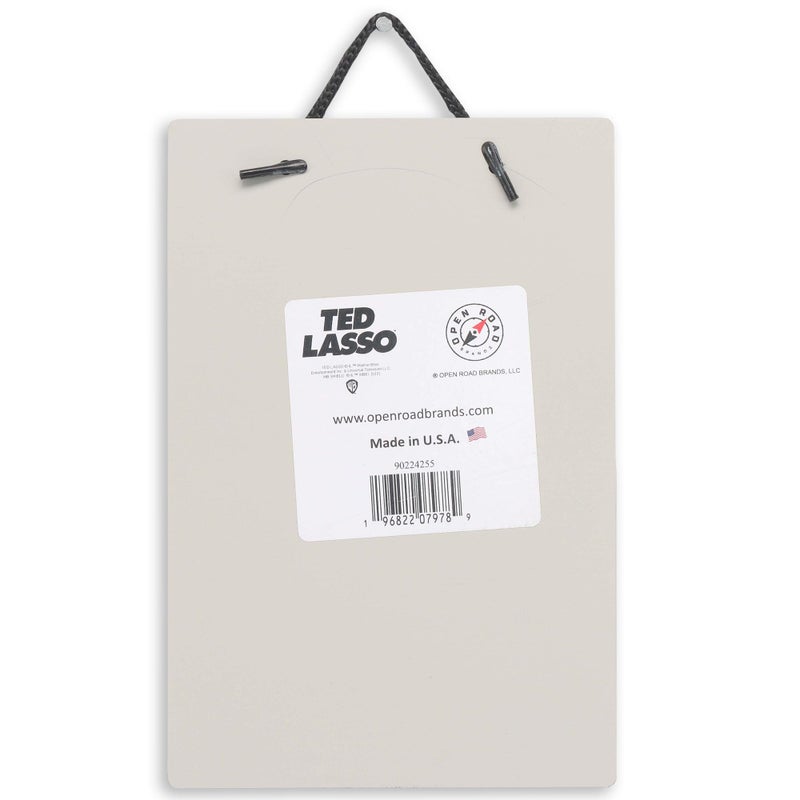 Open Road Brands Ted Lasso Doing the Right Thing Is Never the Wrong Thing Hanging Metal Sign - Fun Ted Lasso Sign for Man Cave or Office - Image 3