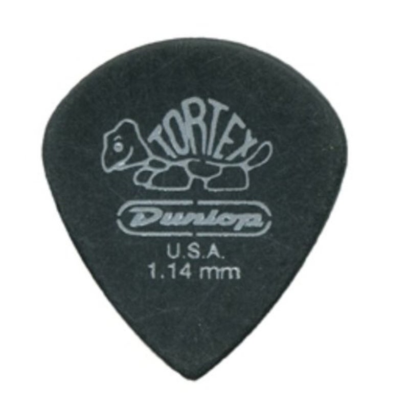 DUNLOP Jim Dunlop TortexÂ® Pitch Black Jazz III Pick 1.14MM - 72 Pack