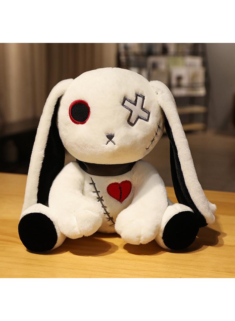 general Creative Doll Dark Series Plush Toy White Rabbit 25cm Gift For Kids Boys Girls Children's Day Birthday Gift