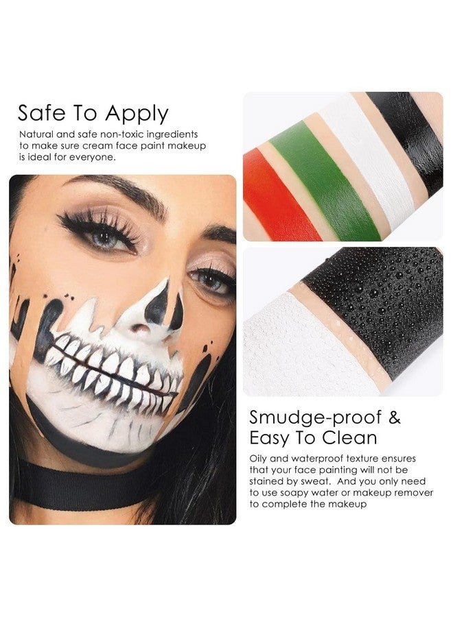 FREEORR 3 Colors Red Black Green Body Paint Sticks, Eye Black Baseball Sticks for Baseball/Football/Halloween/Costume Parties Accessories Vampire/Witch/Clown Makeup Face & Body Paint - Image 4