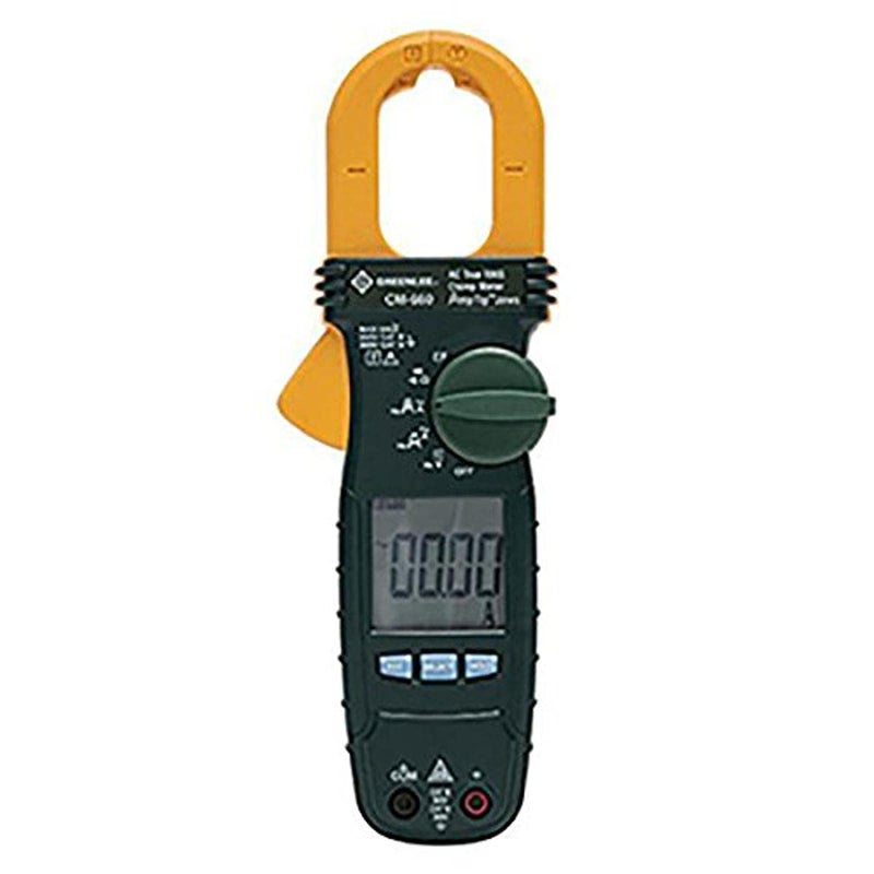 Greenlee CM-660 General Purpose Clamp Meter, AC, 600-Amp