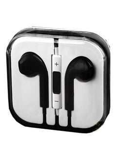 Generic In-Ear Earphone With Mic For Apple iPhone 5 Black/White 