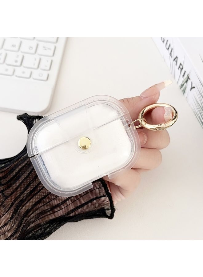 Raxoom Case Cover For AirPods Pro 1 Magnetic Clear Armor TPU TWS Earphone Case Tansparent