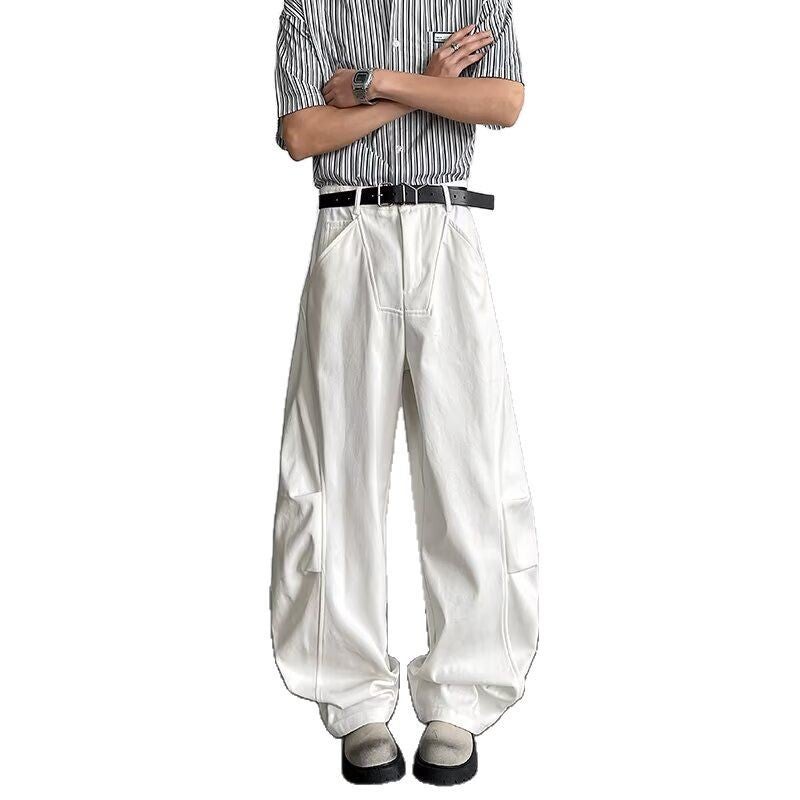 Unisex Classic Denim Jeans Loose Fit Daily Outdoor Wear - Image 5