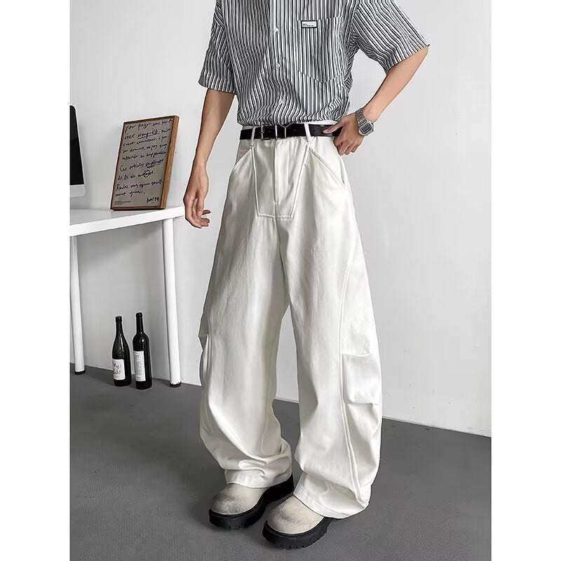 Unisex Classic Denim Jeans Loose Fit Daily Outdoor Wear - Image 2