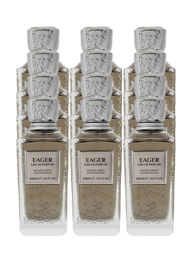جين أنطون 12 قطع عطر إيجر للجنسين 200 مل - Image 1
